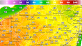 Temps normalize in Bucks County, South Jersey on Tuesday, May 14, but expect weeklong rain