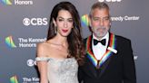 Amal Clooney Looked Utterly Glamorous in a Bedazzled Off-the-Shoulder Gown