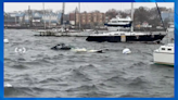 Video: Boat sinks in New York City bay during Nor’easter