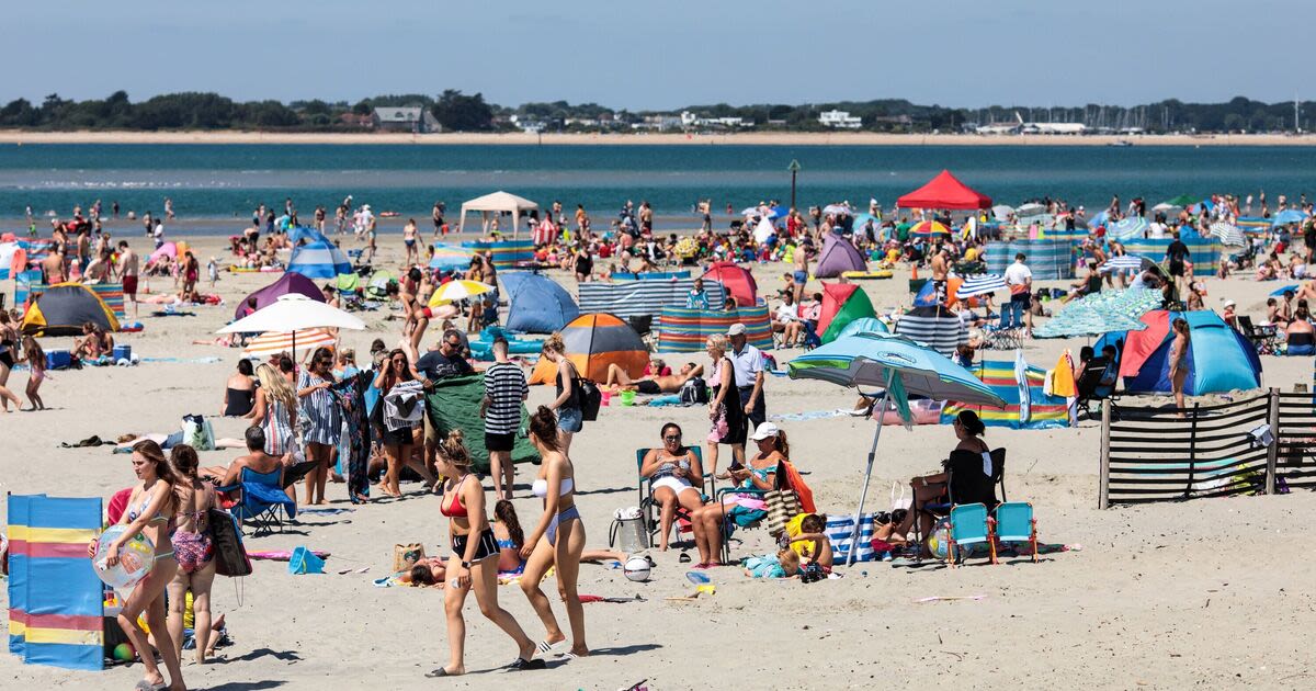 Incredible weather maps show exact date UK to be 'just as hot as Malaga'