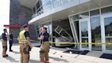 Minivan driver loses control of vehicle, crashes into Cobb County Civic Center front door, county says