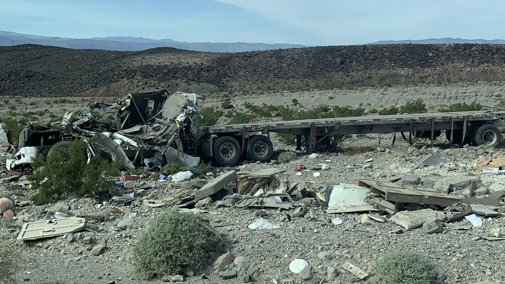 Death Valley Truck Crash Leads To Bee Attack