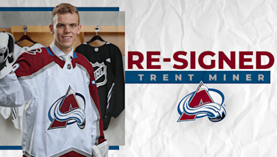 Avalanche Re-Sign Goaltender Trent Miner | Colorado Avalanche