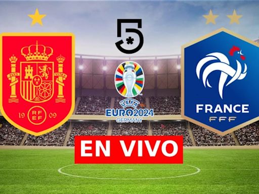 Canal 5 EN VIVO - cómo ver partido España vs. Francia por TV y Online desde México