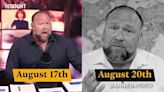 Infowars' Alex Jones flip-flops on calling himself a "DeSantis guy."