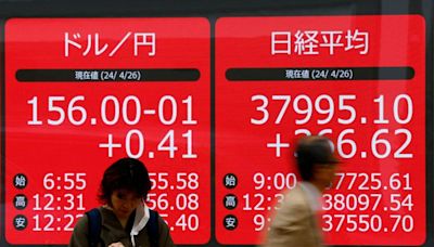 Japón pudo gastar 35.000 millones de dólares en intervención del 29 de abril, según datos del BoJ