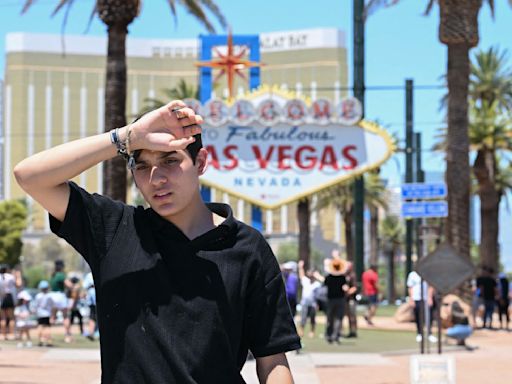 Aux États-Unis, Las Vegas enregistre la température la plus élevée de son histoire, avec 49 °C