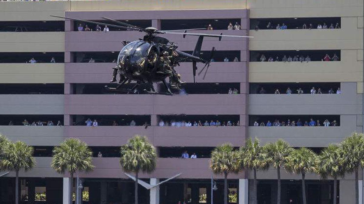 Hear loud noises by Tampa Convention Center this week? Here’s what that is