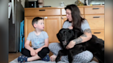 How mom let 4-year-old know it's time for dog to "cross the Rainbow Bridge"