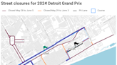 Road closures, parking for 2024 Detroit Grand Prix: What to know