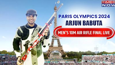 Arjun Babuta 10m Air Rifle Final Live: India In Fourth Position At Fourth Position After Series 1