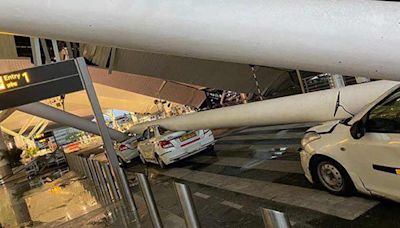 One dead after Delhi airport terminal-1 roof collapses; flight operations suspended