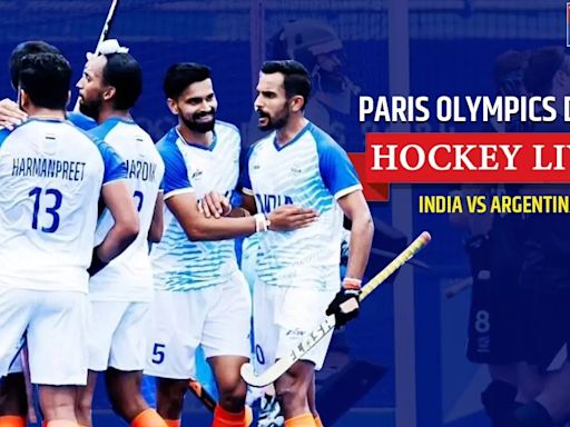 India vs Argentina Hockey Live Score: IND vs ARG in Paris Olympics 2024 A Tough Test For Men In Blue
