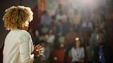 Don't picture your audience naked—what to do instead to manage public speaking anxiety, from a psychotherapist with 20 years' experience