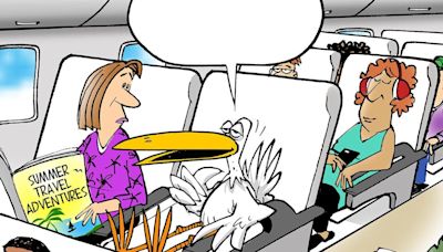 Come up with the funniest punchline for Walt Handelsman's newest Cartoon Caption Contest and YOU can WIN! Send in you entries today!
