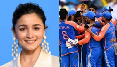 Alia Bhatt Expresses Excitement As Team India Lifts T20 World Cup Trophy: 'Tears Of Joy' - News18