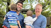 Jesse Tyler Ferguson and Justin Mikita Smile with Sons Sully and Beckett as They Celebrate Easter