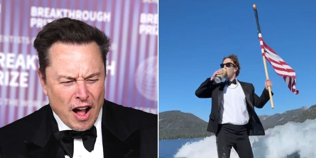 Elon Musk mocks Mark Zuckerberg's big hydrofoil swag moment, says he prefers to work instead of having fun on yachts