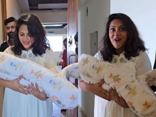 Amala Paul Welcomes Baby Boy 8 Months After Wedding With Jagat Desai; Names Son 'Ilai'