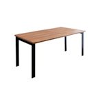 Birdie-工業風5.3尺鋁合金長桌/餐桌/會議桌/工作桌-T1型160×80cm-160x80x74cm