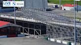 Stands at World Wide Technology Raceway damaged by severe storms Thursday night