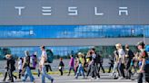 Police allow protest against Tesla's Berlin plant to continue