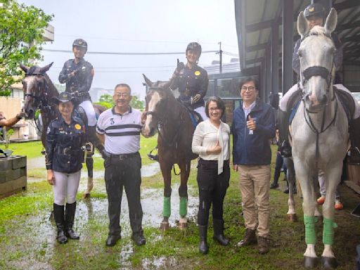 蕭美琴探訪馬術治療課程 盼對慢飛天使、遲緩兒挹注更多資源