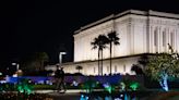 Mesa temple's huge Christmas lights display is back after 5 years. Here's how to see it