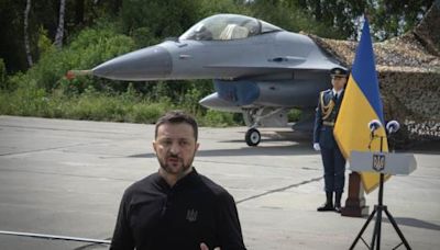 Despliegue de aviones F-16 en Ucrania contra Rusia