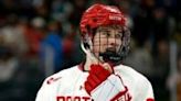 Teen Macklin Celebrini of the Boston University Terriers is expected to be taken with the top pick in next month's NHL Draft, which went to san Jose in the NHL Draft Lottery