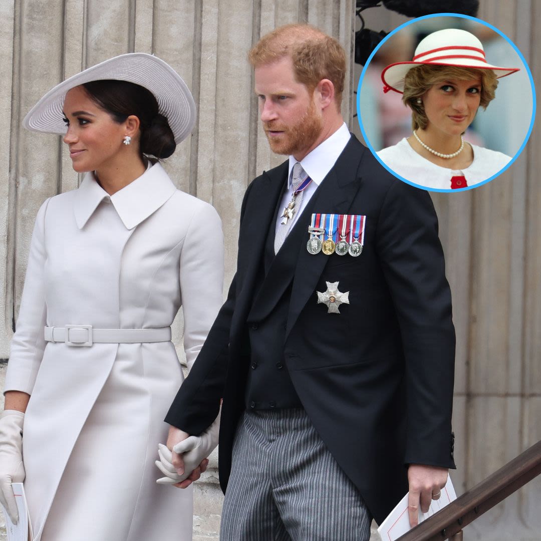 Meghan Markle Allegedly Told Prince Harry She Spoke to His Late Mom Princess Diana