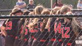 Clinton High School softball team plays first game on new field