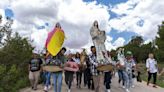 Explosión en procesión a la Santa Muerte en Catemaco deja dos heridos