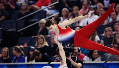 He only has one event — and it could deliver the U.S. men's gymnastics team a medal