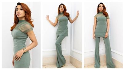 Samantha Ruth Prabhu radiates less is more energy in minimalist outfit for Citadel Honey Bunny promotions