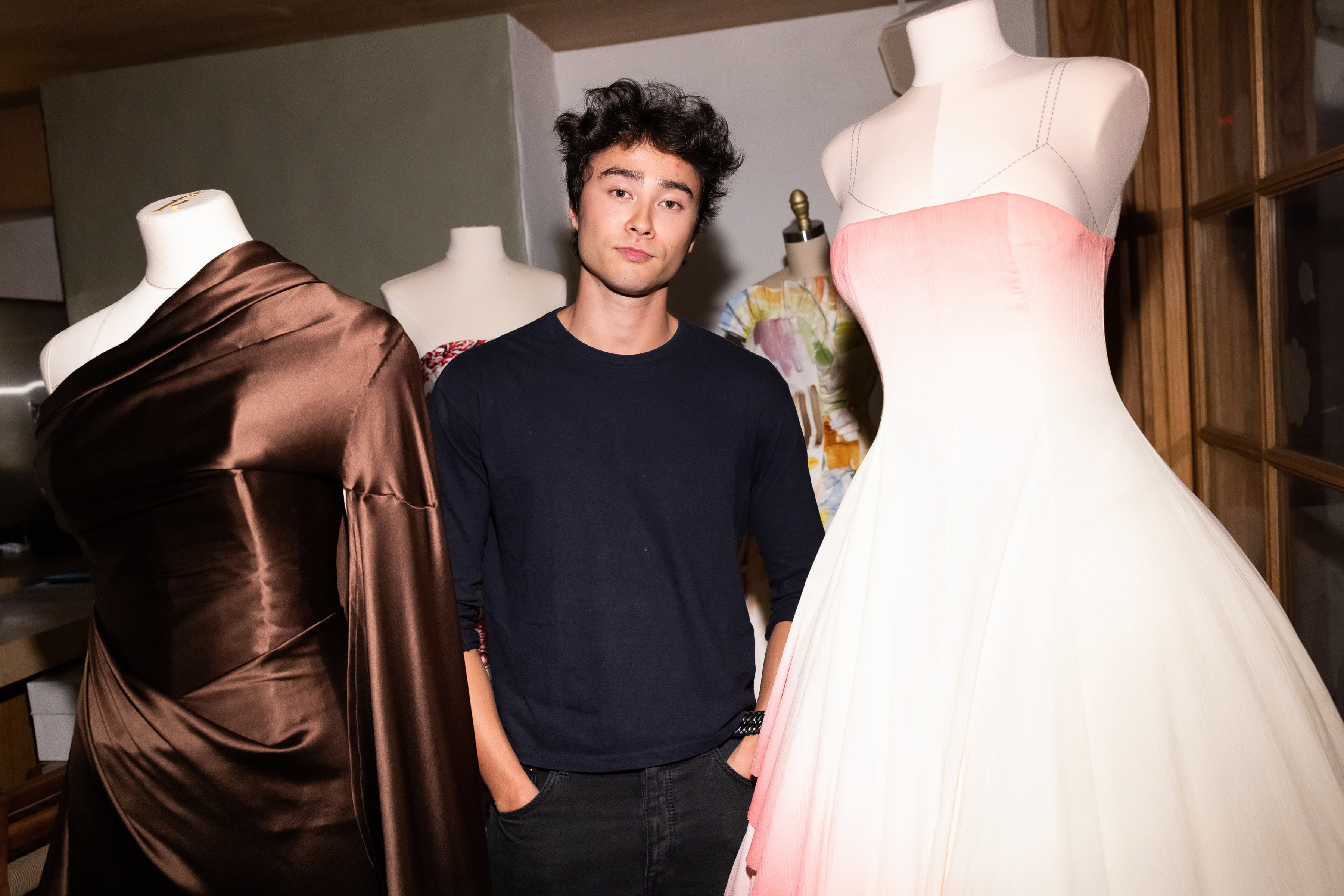 TikTok-Famous Designer Joe Ando Wants to Make You a Dress—and Maybe a Couple of Cute Tops