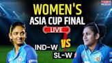 IND-W vs SL-W Asia Cup Final LIVE SCORE UPDATES: India Strong Favourites To Win 8th Title