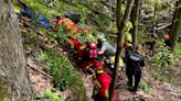 Rangers rescue ADK hiker badly injured in 20-foot fall