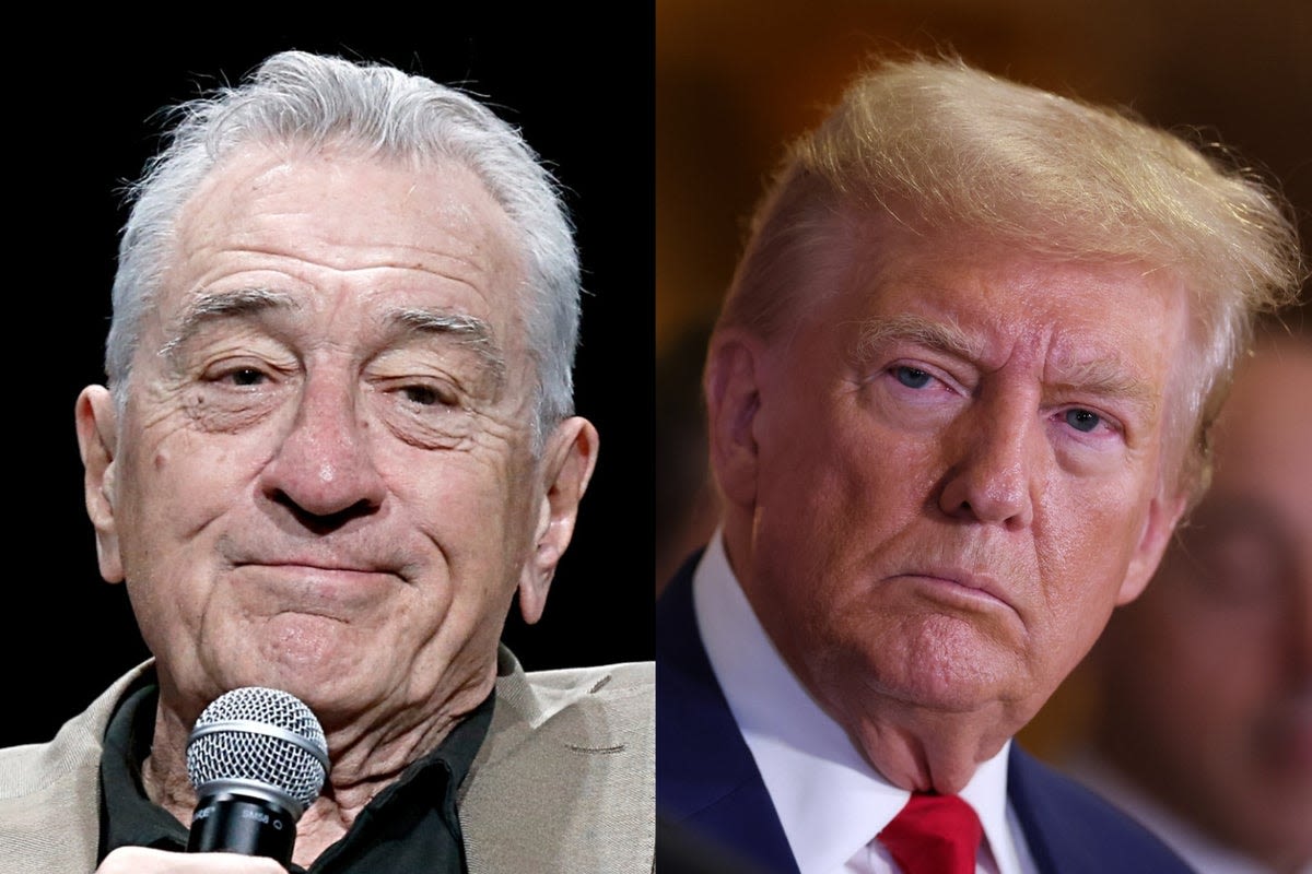 Robert De Niro attacks ‘idiot’ Donald Trump: ‘He thinks he’s a gangster’