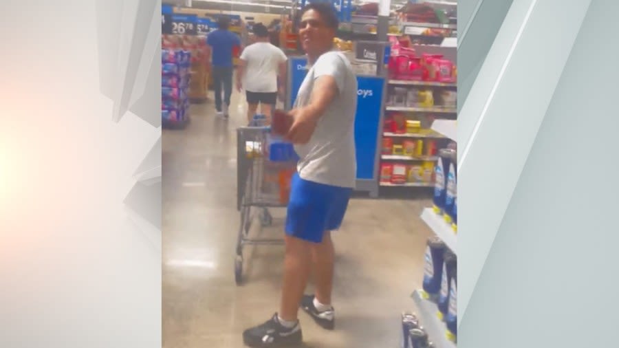 Man accused of recording, hitting woman at Walmart