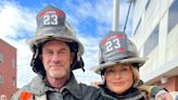 The inspiring reason Mariska Hargitay and Chris Meloni dressed as firefighters