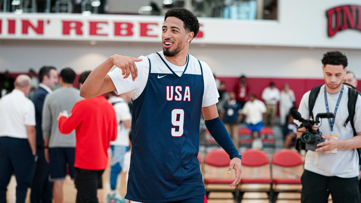 Pacers guard Tyrese Haliburton, Team USA take down Australia during 2024 USA Basketball Showcase