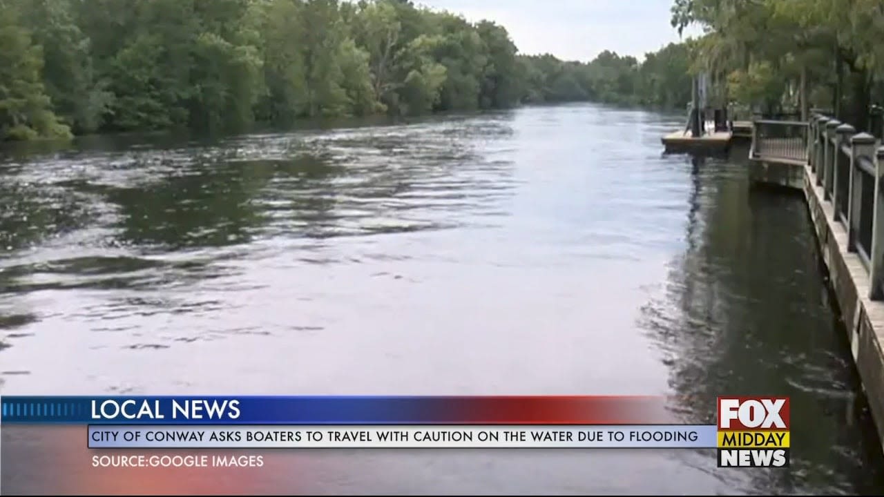 Conway Officials Ask Boaters To Travel With Caution On The Water - WFXB