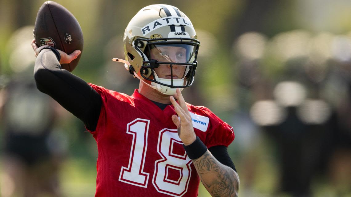 Saints Camp Highlights: Injuries mount, former Wave DB makes splash and new No. 2 under center?