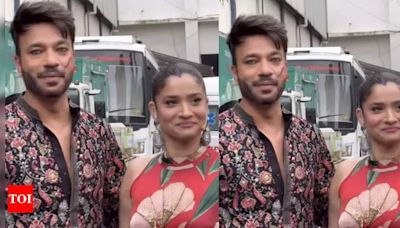 Ankita Lokhande faces criticism for wearing purple sindoor; viral video sparks online reactions | - Times of India