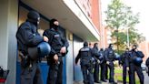 German police raid locations across the country in connection with smuggling of Syrian migrants