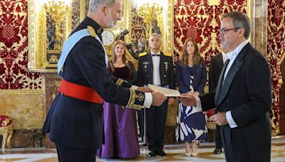 Otros seis nuevos embajadores, incluidos los de Argentina y Venezuela, presentan cartas credenciales al Rey