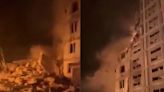 Ukraine-Russia war – live: Explosions rock Kyiv as Putin fires overnight strikes on Ukrainian cities