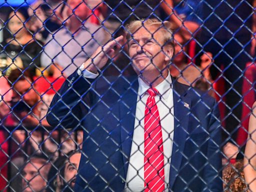 Fact Check: Did Donald Trump attend UFC fight after being shot?