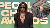 Lenny Kravitz Goes From Working Out in Leather Pants to Bootcut Jeans